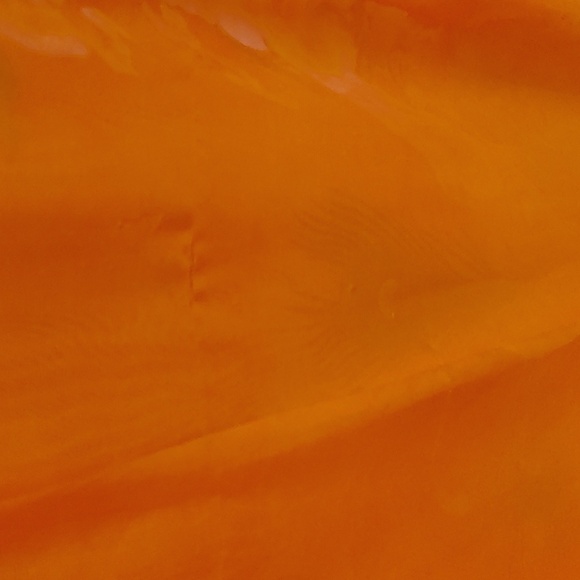 NWT Kultura Vibrant Orange Floral Peacock Scarf - Picture 7 of 8